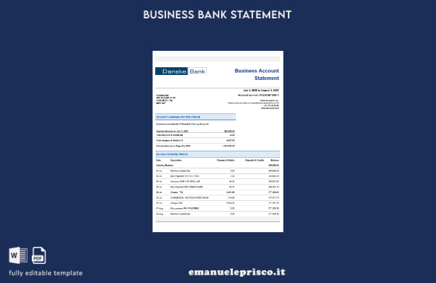 stile verificato organizzazione aziendale Danskebank verifica modello di dichiar
